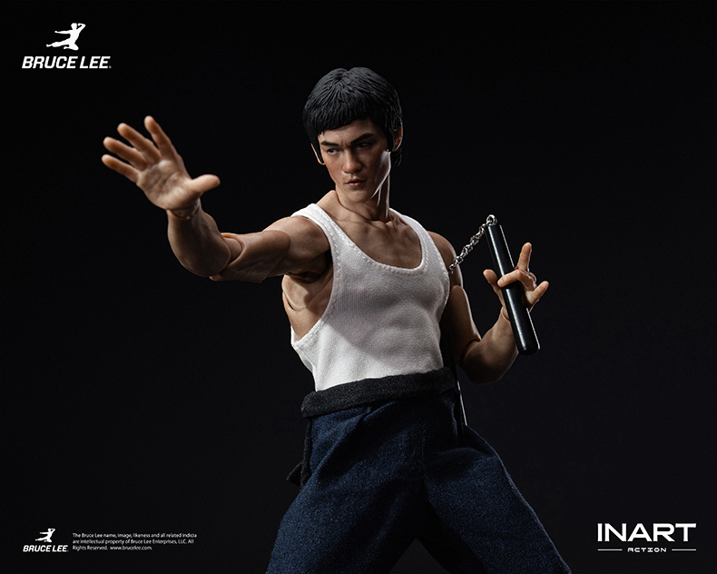 【Pre-order】1/12 inart Bruce Lee (Kungfu Outfit)  Action Figure