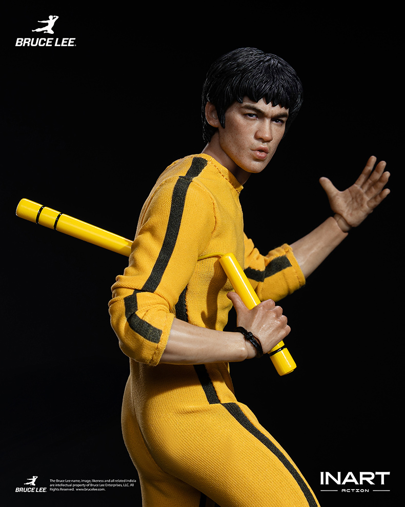 【Pre-order】1/12 inart Bruce Lee (Yellow Jumpsuit) Action Figure