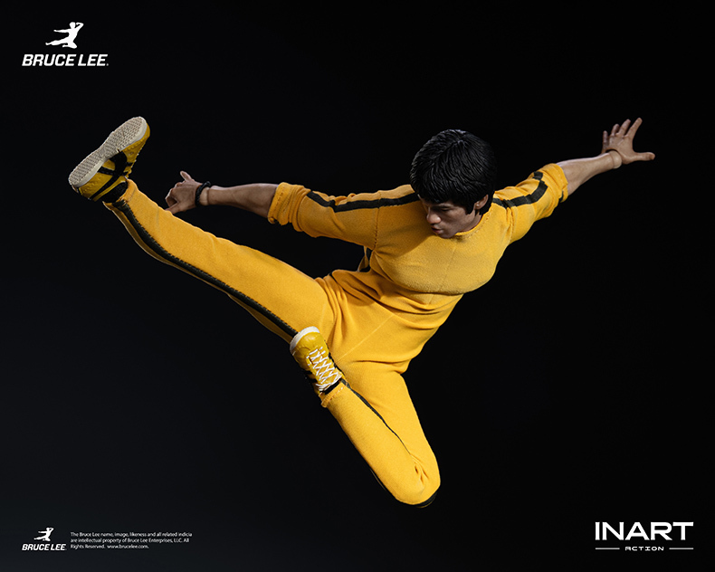 【Pre-order】1/12 inart Bruce Lee (Yellow Jumpsuit) Action Figure