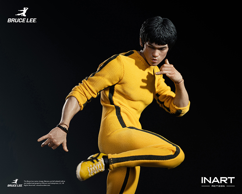 【Pre-order】1/12 inart Bruce Lee (Yellow Jumpsuit) Action Figure