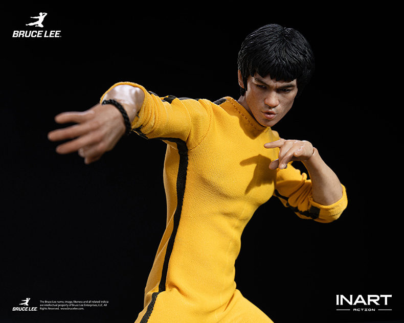 【Pre-order】1/12 inart Bruce Lee (Yellow Jumpsuit) Action Figure