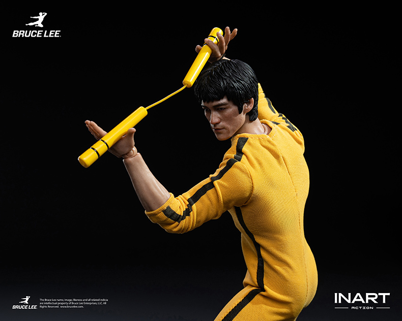 【Pre-order】1/12 inart Bruce Lee (Yellow Jumpsuit) Action Figure