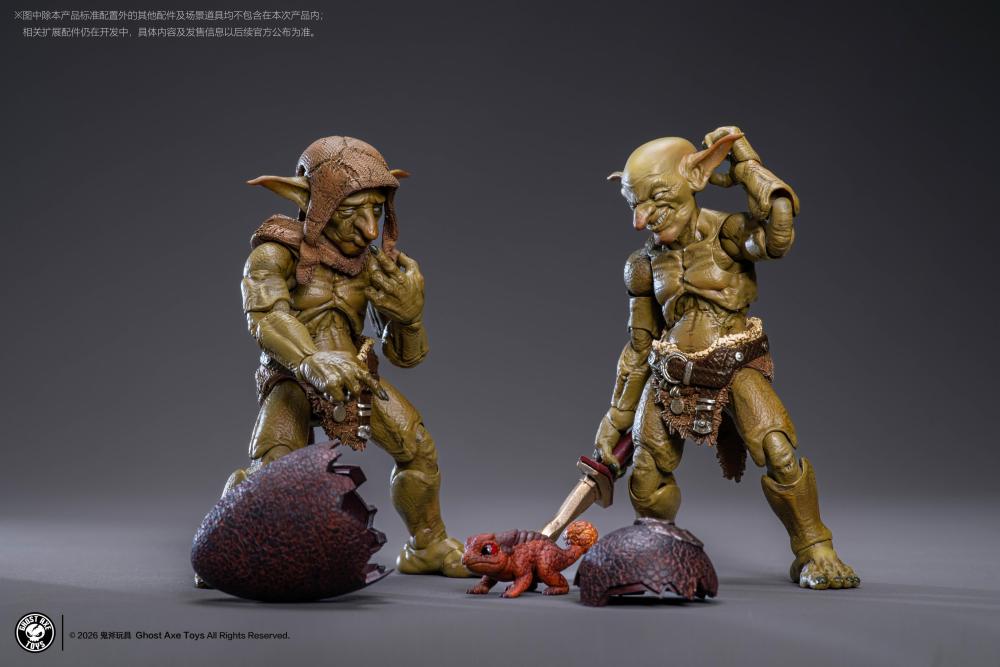 【Pre-order】1/12 Gost Axe Toys Dragon‘s Treasure Goblin action figure