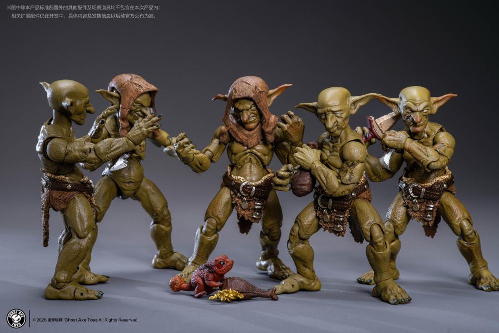 【Pre-order】1/12 Gost Axe Toys Dragon‘s Treasure Goblin action figure