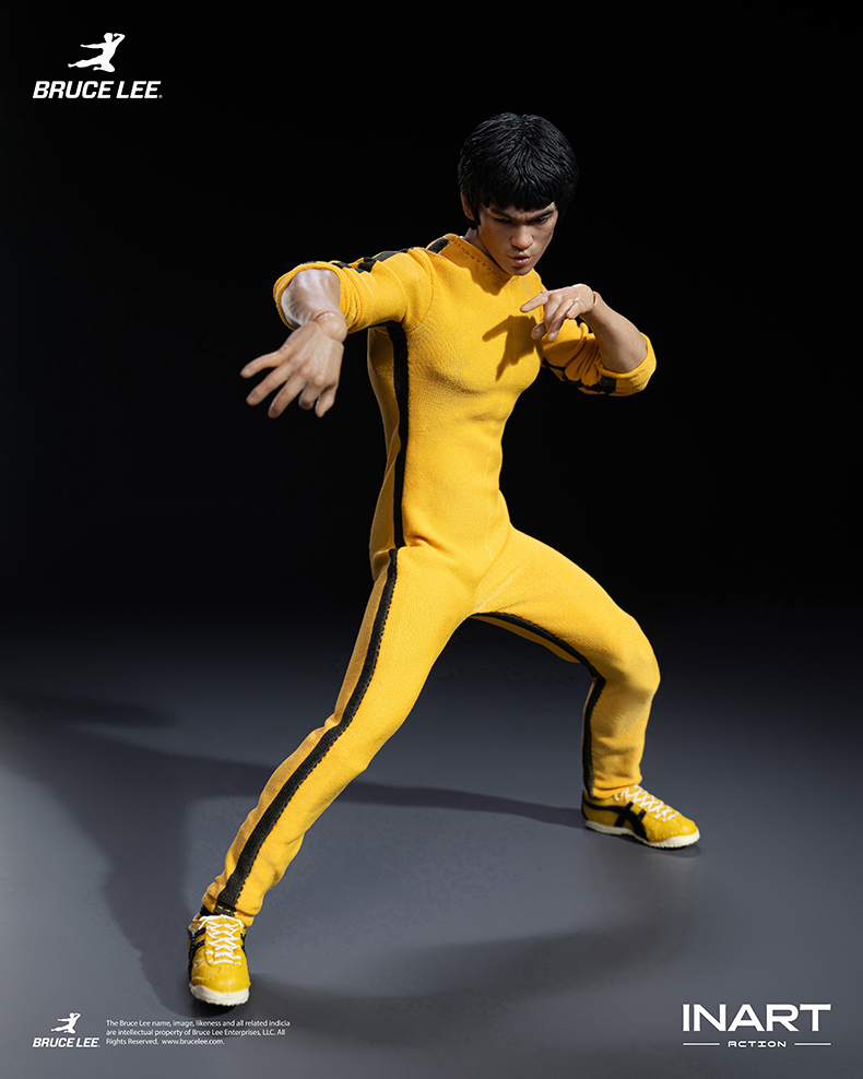 【Pre-order】1/12 inart Bruce Lee (Yellow Jumpsuit) Action Figure