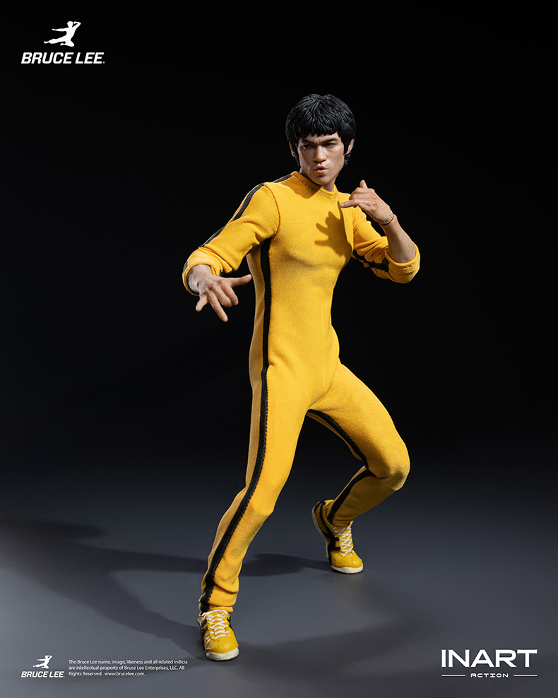 【Pre-order】1/12 inart Bruce Lee (Yellow Jumpsuit) Action Figure