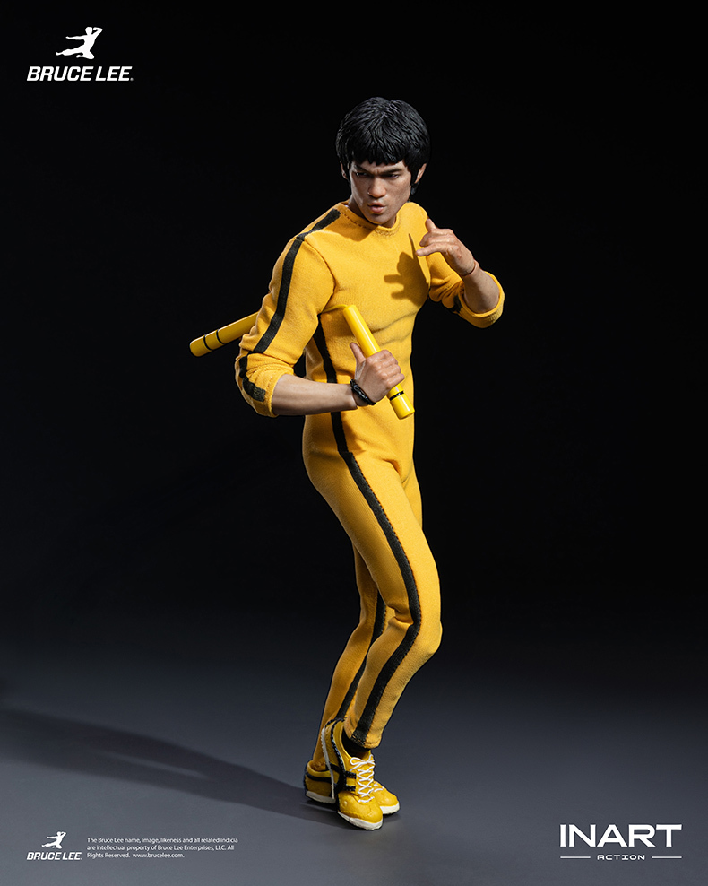 【Pre-order】1/12 inart Bruce Lee (Yellow Jumpsuit) Action Figure