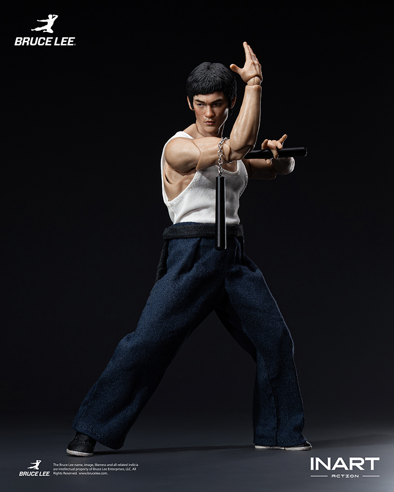【Pre-order】1/12 inart Bruce Lee (Kungfu Outfit)  Action Figure