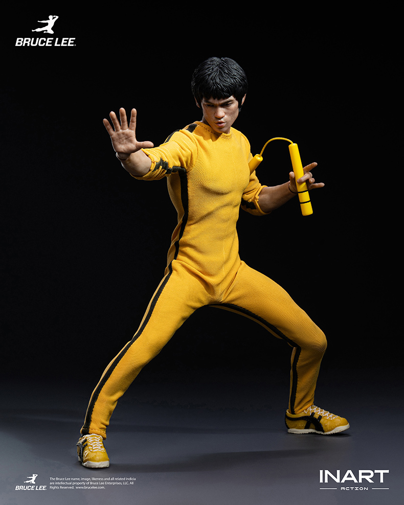【Pre-order】1/12 inart Bruce Lee (Yellow Jumpsuit) Action Figure