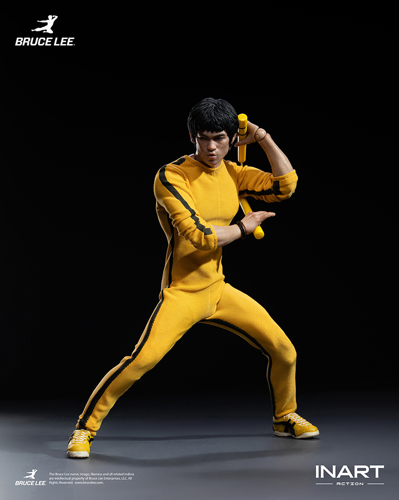 【Pre-order】1/12 inart Bruce Lee (Yellow Jumpsuit) Action Figure