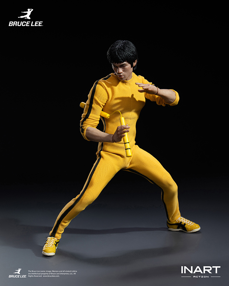 【Pre-order】1/12 inart Bruce Lee (Yellow Jumpsuit) Action Figure