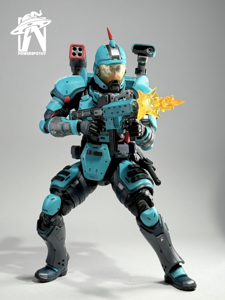 【Pre-order】1/12 Powerspotoy Silver Lightning Special Forces Action Figure