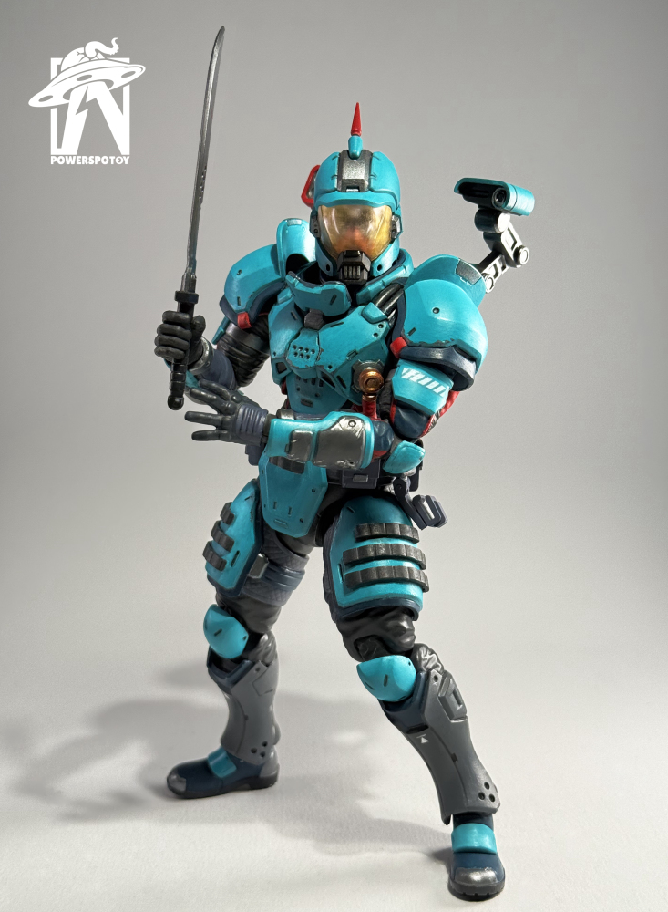 【Pre-order】1/12 Powerspotoy Silver Lightning Special Forces Action Figure