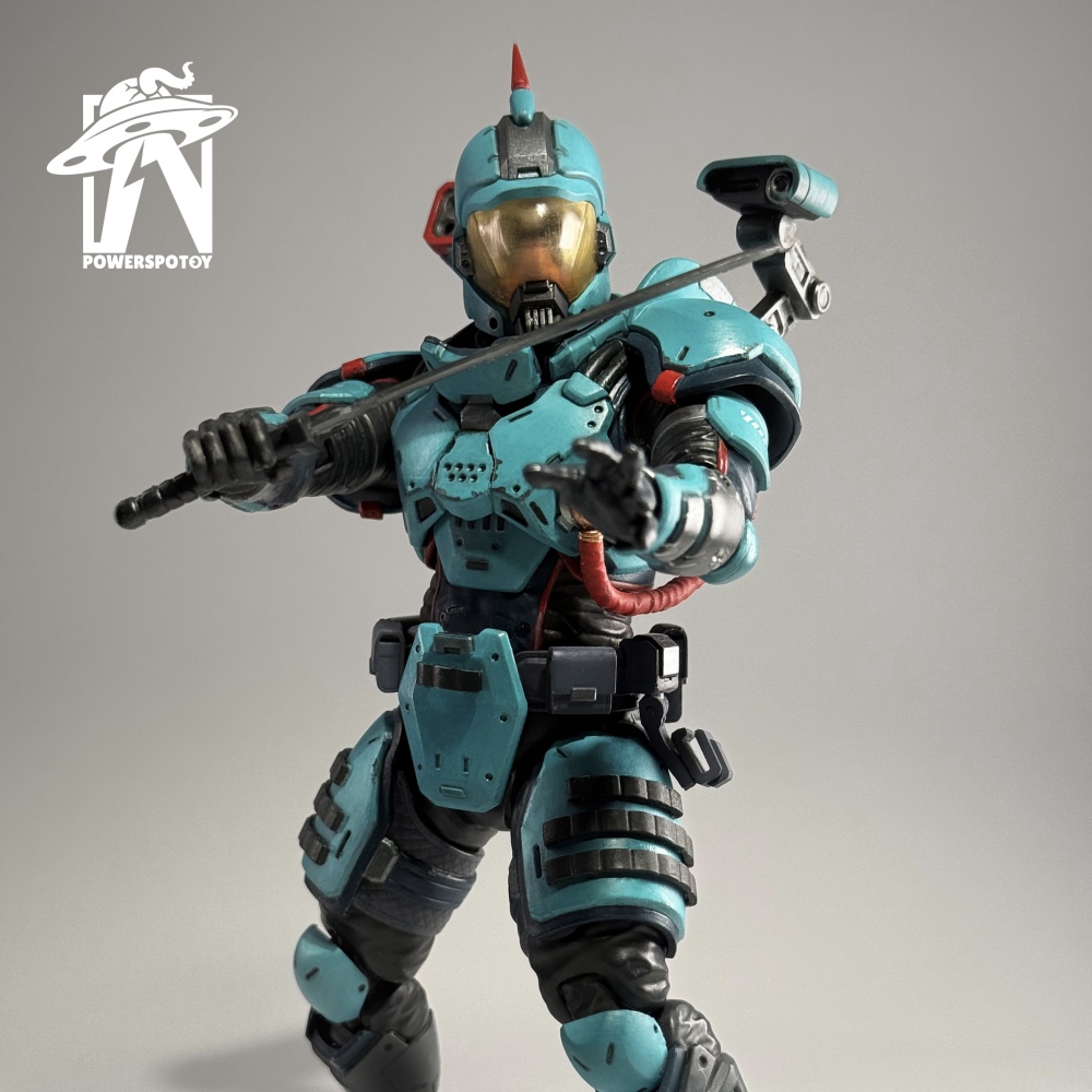 【Pre-order】1/12 Powerspotoy Silver Lightning Special Forces Action Figure