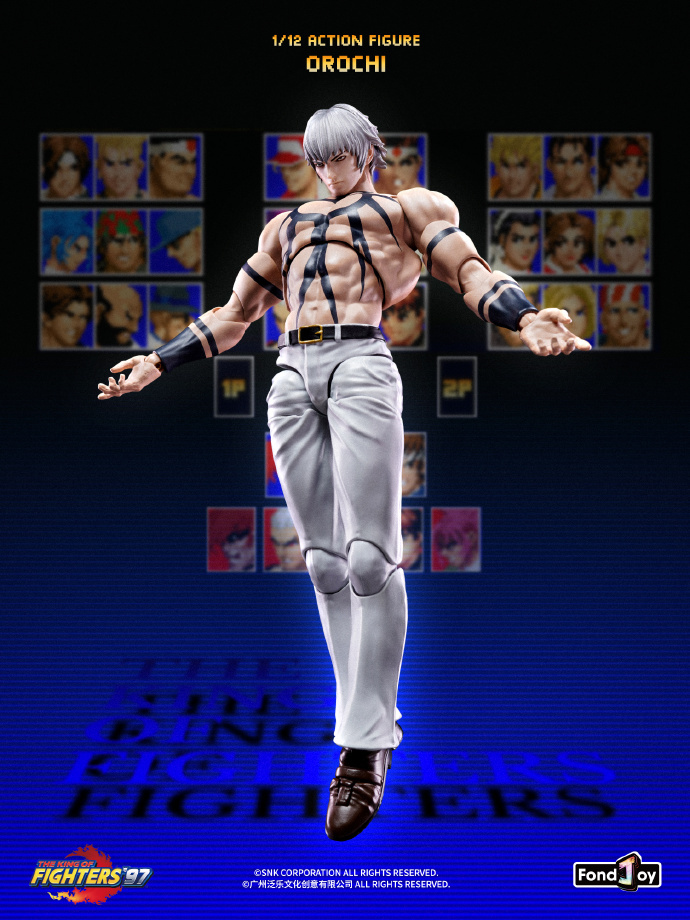 【Pre-order】1/12 Fondjoy Action Figure "The King of Fighters '97" - Orochi