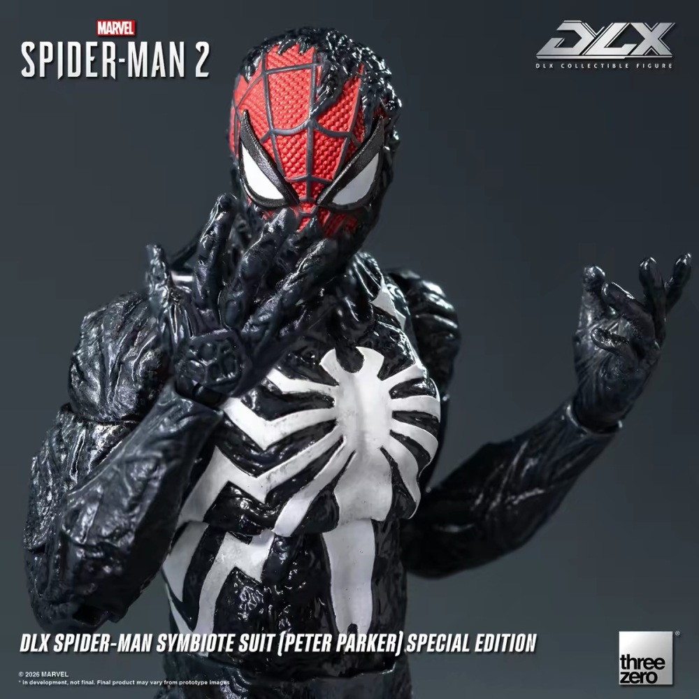 【Pre-order】1/12 Three zero Marvel's Spider-Man 2 Deluxe Venomized Spider-Man Suit (Peter Parker) Special Edition