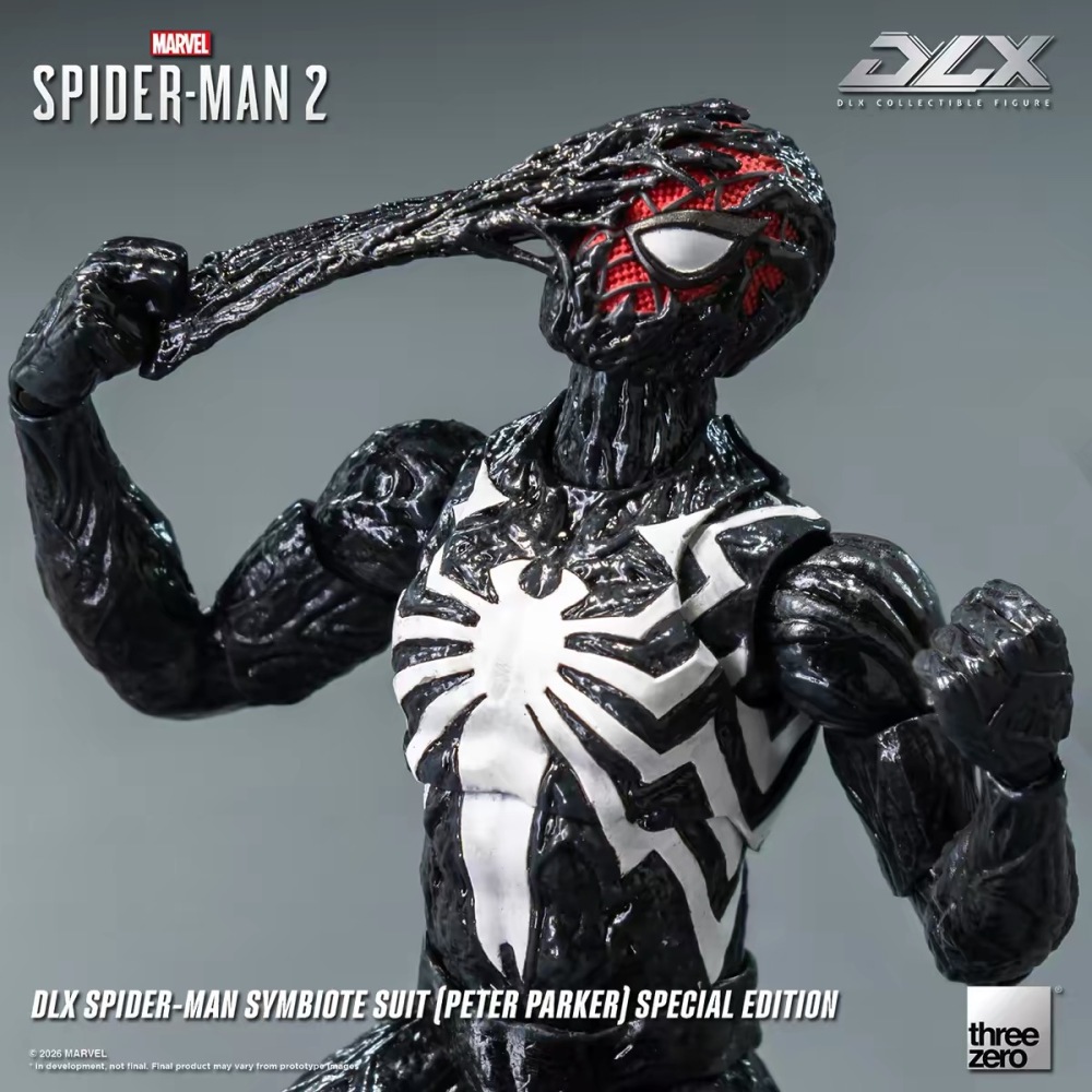 【Pre-order】1/12 Three zero Marvel's Spider-Man 2 Deluxe Venomized Spider-Man Suit (Peter Parker) Special Edition