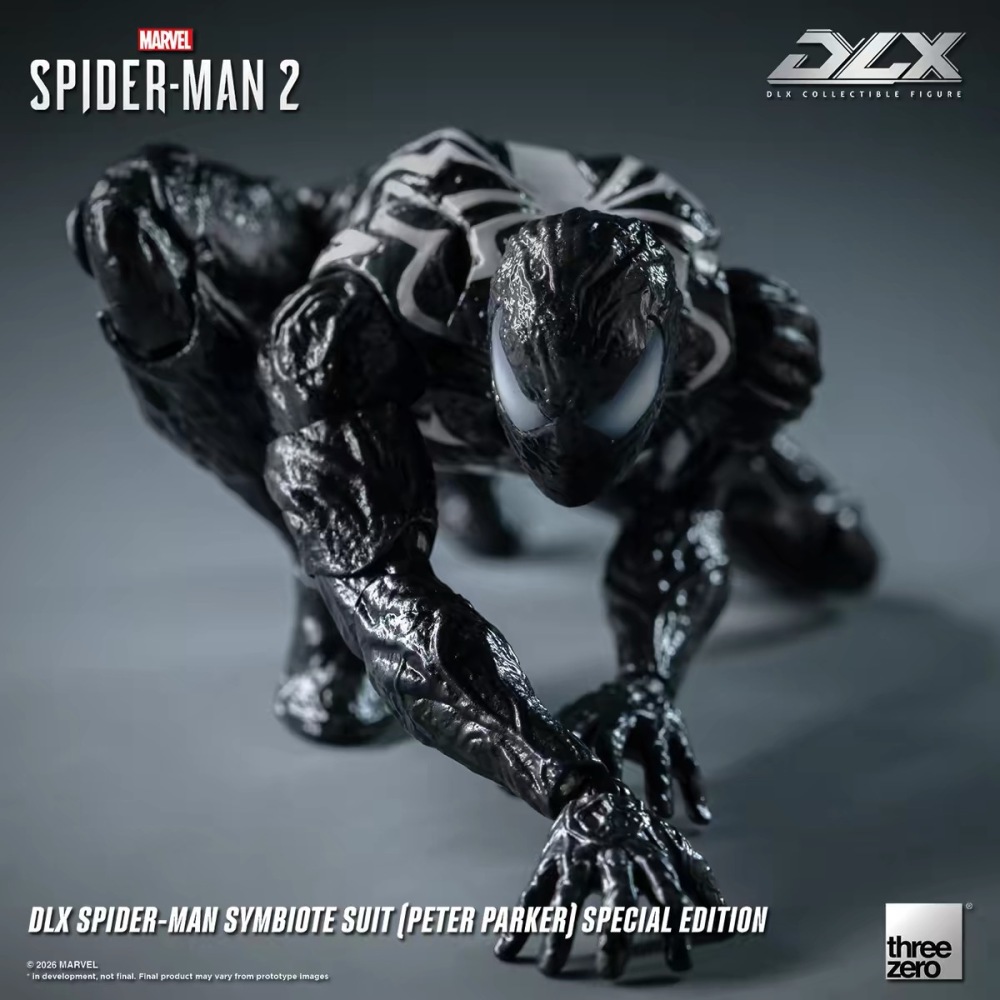 【Pre-order】1/12 Three zero Marvel's Spider-Man 2 Deluxe Venomized Spider-Man Suit (Peter Parker) Special Edition