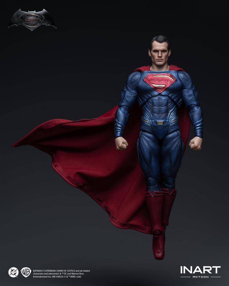 【Pre-order】1/12 INART Batman v Superman: Dawn of Justice - Superman Action Figure