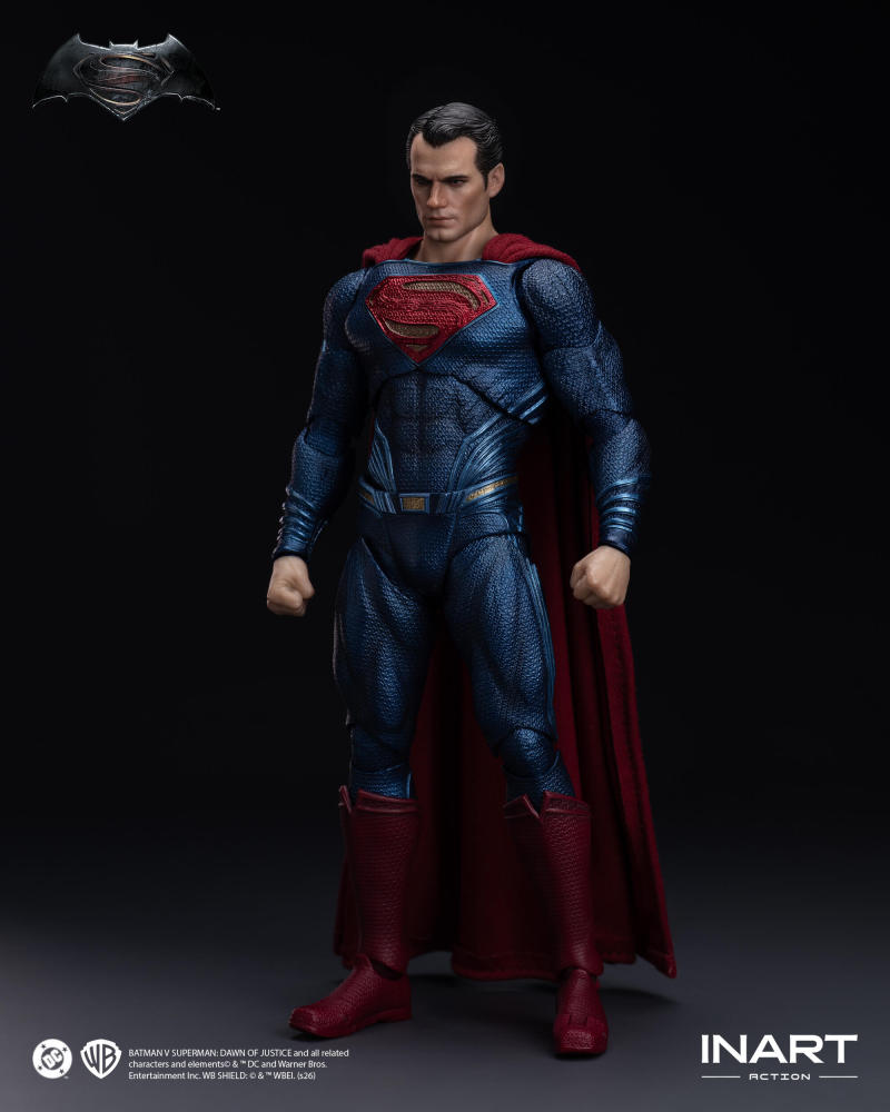 【Pre-order】1/12 INART Batman v Superman: Dawn of Justice - Superman Action Figure