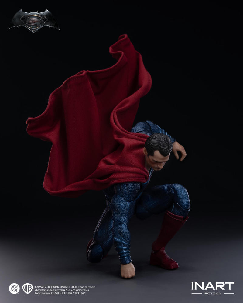 【Pre-order】1/12 INART Batman v Superman: Dawn of Justice - Superman Action Figure