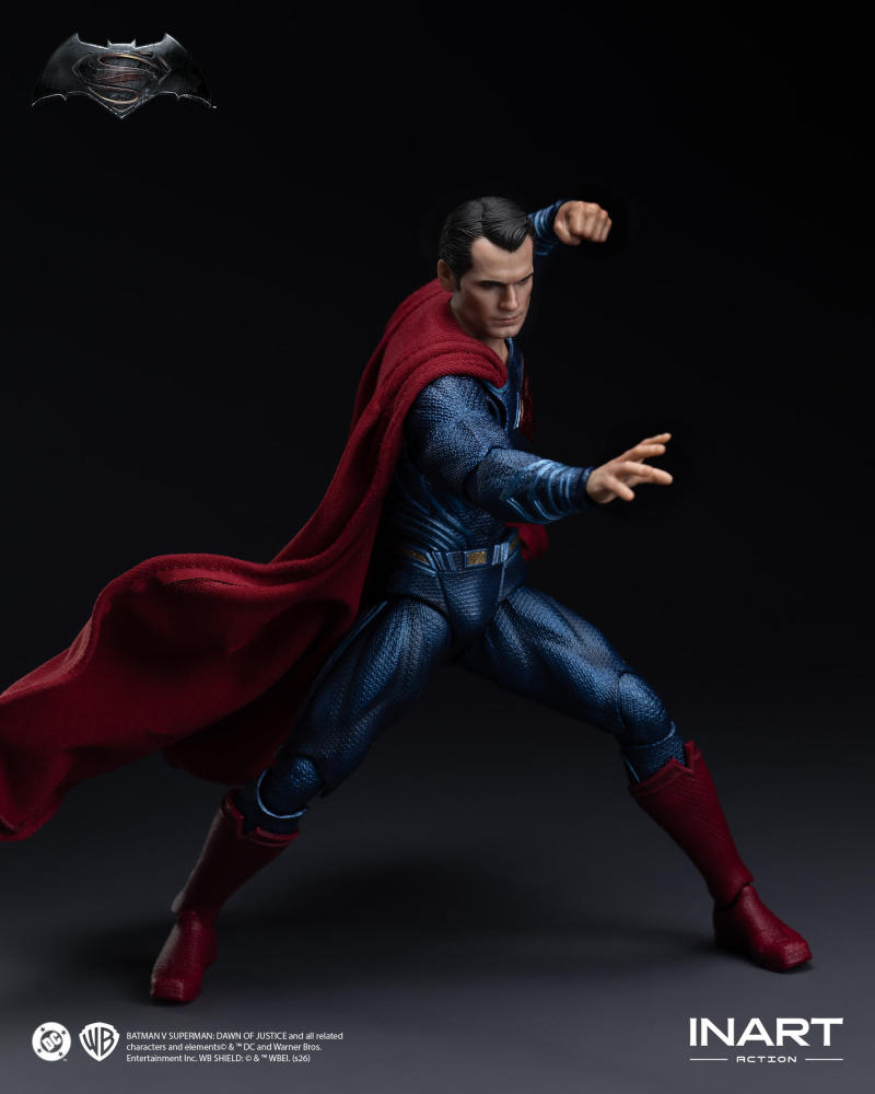 【Pre-order】1/12 INART Batman v Superman: Dawn of Justice - Superman Action Figure