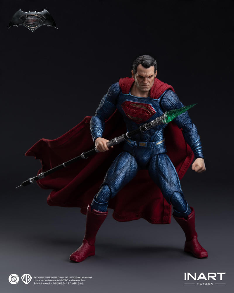 【Pre-order】1/12 INART Batman v Superman: Dawn of Justice - Superman Action Figure