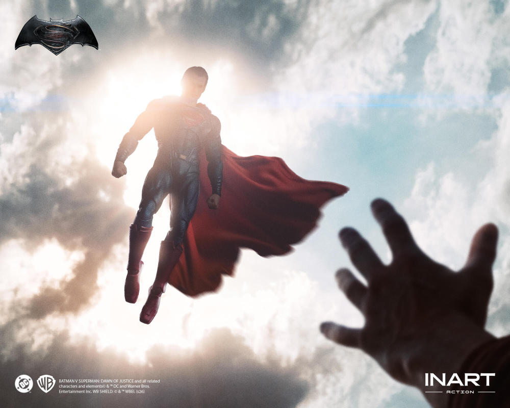 【Pre-order】1/12 INART Batman v Superman: Dawn of Justice - Superman Action Figure