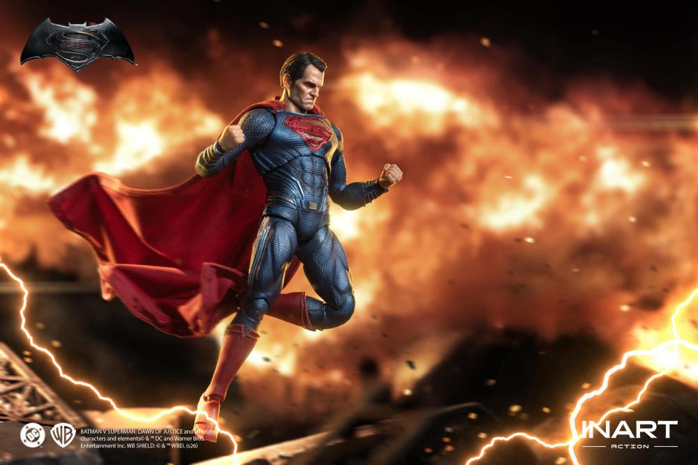 【Pre-order】1/12 INART Batman v Superman: Dawn of Justice - Superman Action Figure