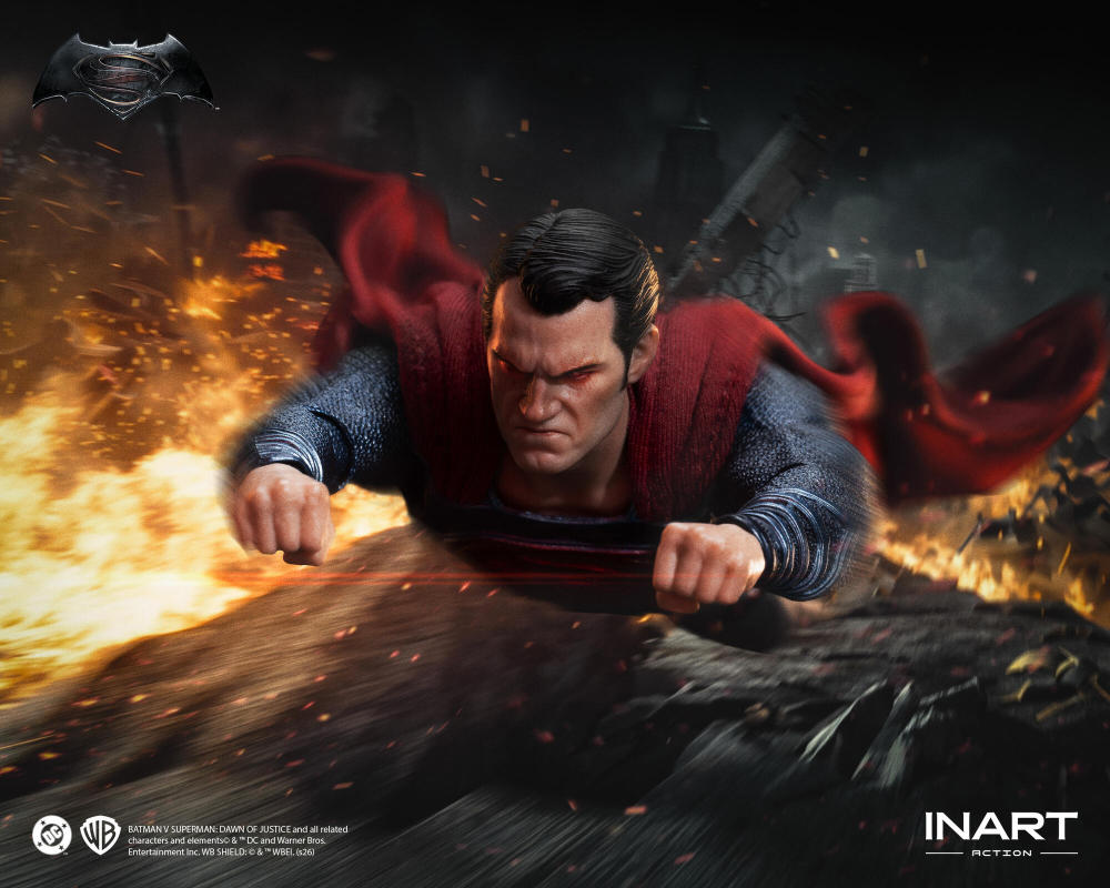 【Pre-order】1/12 INART Batman v Superman: Dawn of Justice - Superman Action Figure