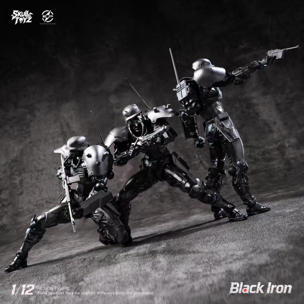 【Pre-order】1/12 【Skull Toyz X Snake】Black Iron Scale Action Figure
