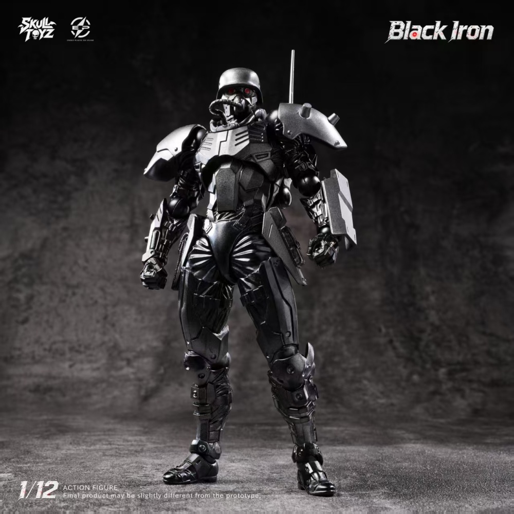 【Pre-order】1/12 【Skull Toyz X Snake】Black Iron Scale Action Figure