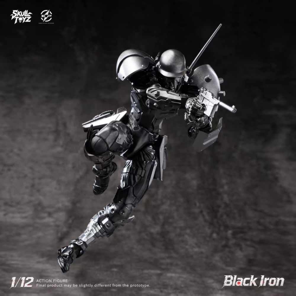 【Pre-order】1/12 【Skull Toyz X Snake】Black Iron Scale Action Figure