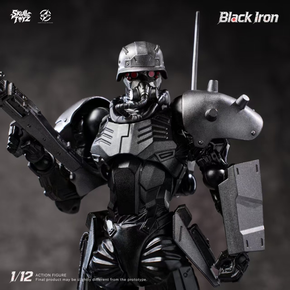 【Pre-order】1/12 【Skull Toyz X Snake】Black Iron Scale Action Figure