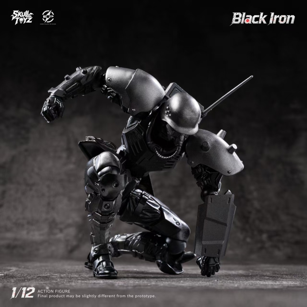 【Pre-order】1/12 【Skull Toyz X Snake】Black Iron Scale Action Figure