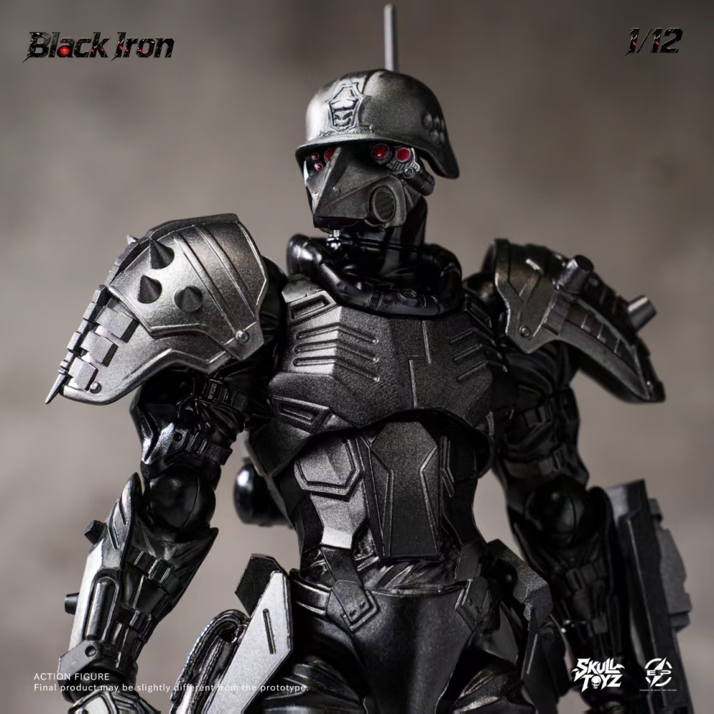 【Pre-order】1/12 【Skull Toyz X Snake】Black Iron Scale Action Figure