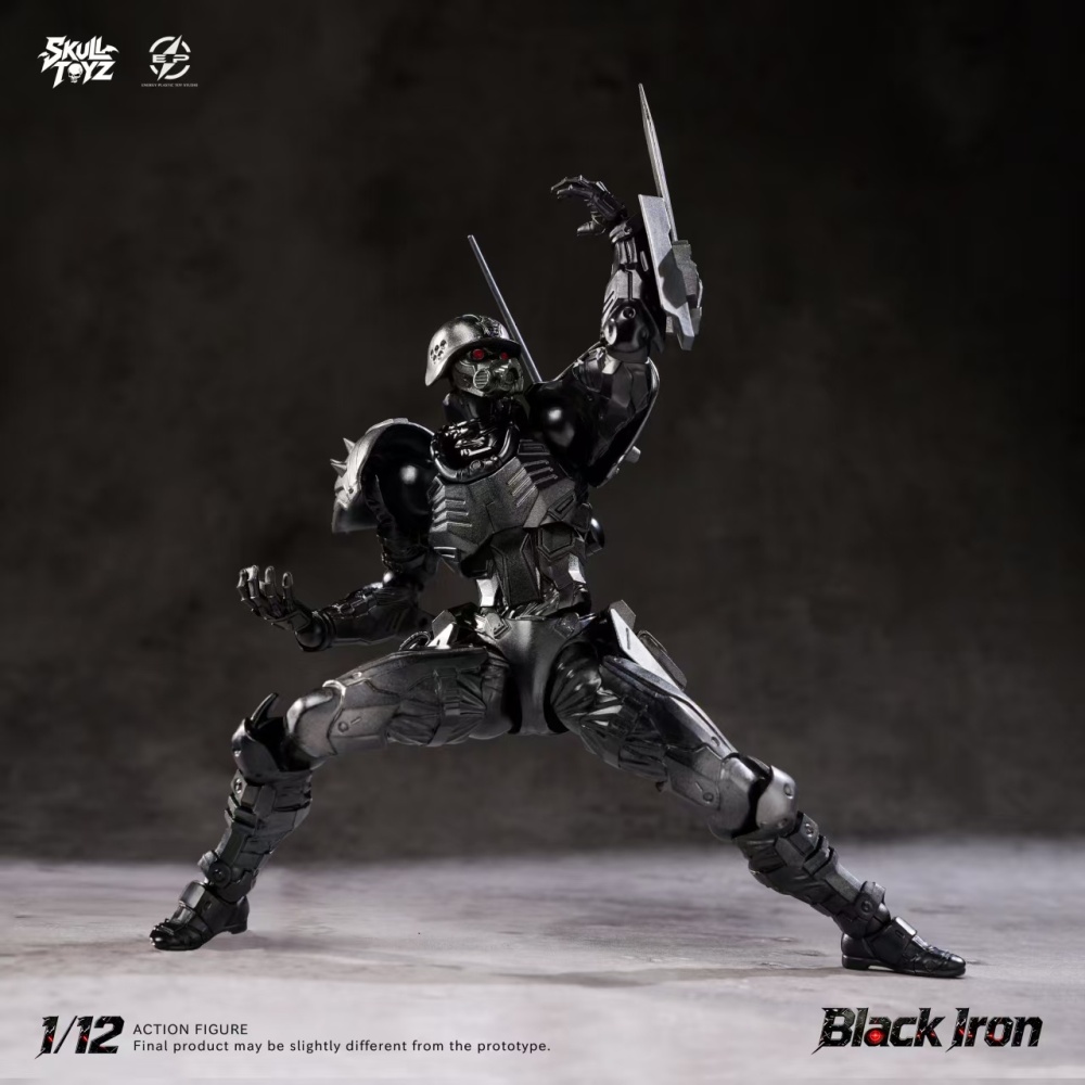 【Pre-order】1/12 【Skull Toyz X Snake】Black Iron Scale Action Figure
