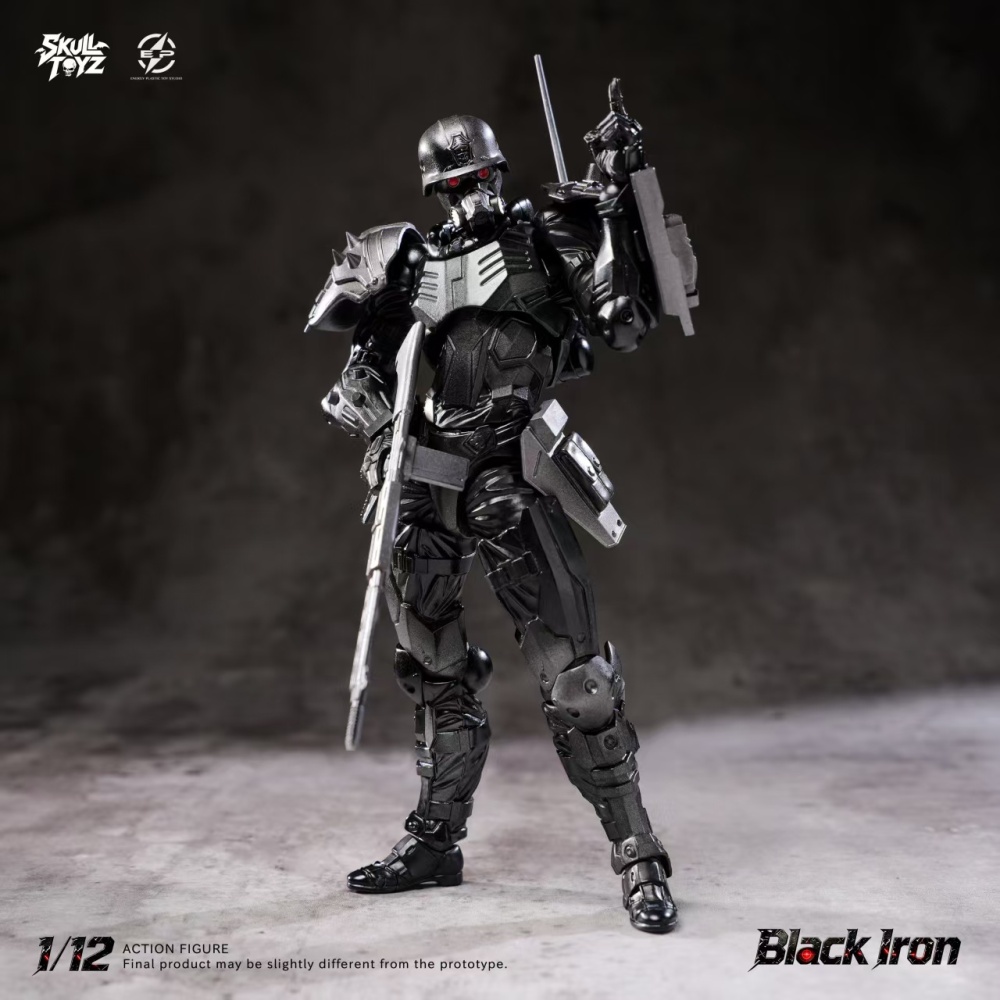 【Pre-order】1/12 【Skull Toyz X Snake】Black Iron Scale Action Figure