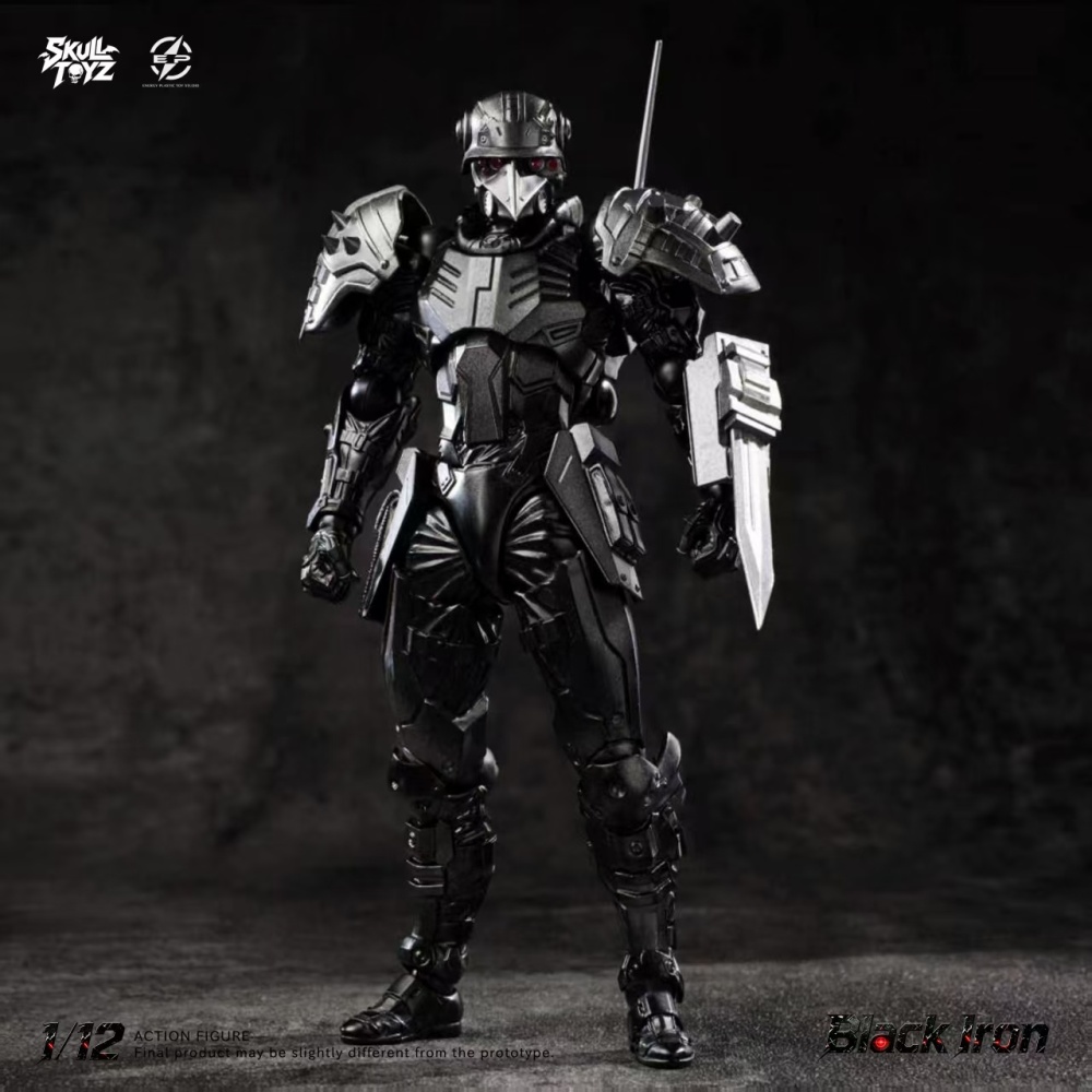 【Pre-order】1/12 【Skull Toyz X Snake】Black Iron Scale Action Figure