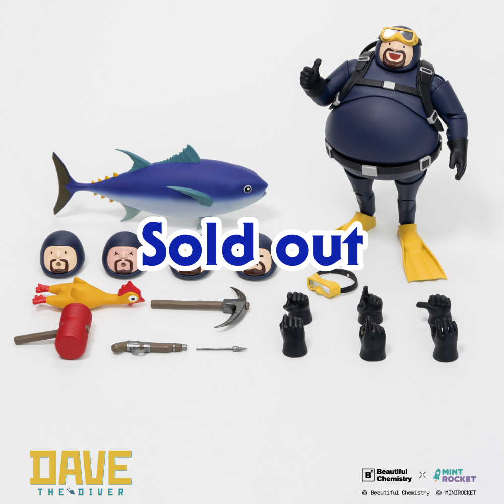 【Pre-order】1/12 Beautiful Chemistry × DAVE THE DIVER action figure