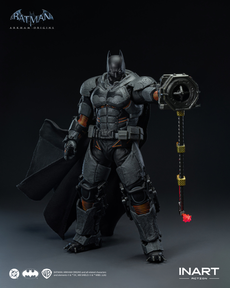 【Pre-order】1/12 INART Batman: Arkham Origins - Batman (XE Suit) Action Figure