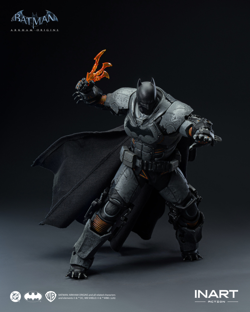 【Pre-order】1/12 INART Batman: Arkham Origins - Batman (XE Suit) Action Figure
