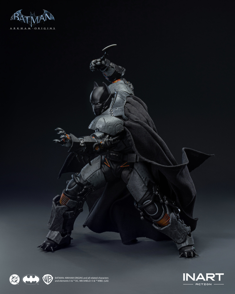 【Pre-order】1/12 INART Batman: Arkham Origins - Batman (XE Suit) Action Figure