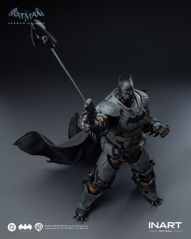【Pre-order】1/12 INART Batman: Arkham Origins - Batman (XE Suit) Action Figure