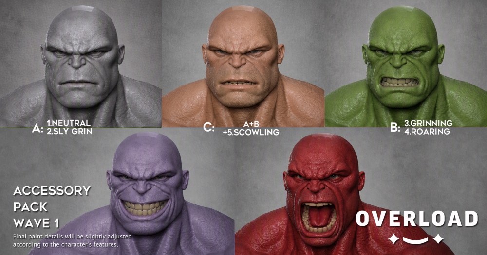 【Pre-order】1/12 Modarc studio super-bulky body