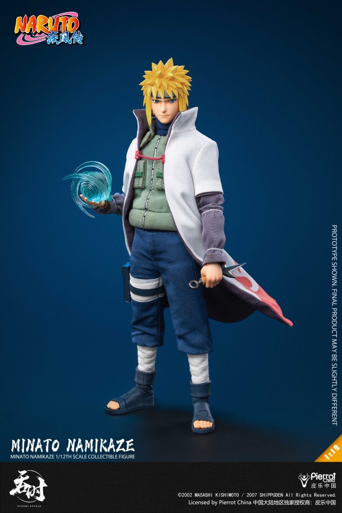 【Pre-order】1/12 Tunshi Studio - "Naruto Shippuden" - Minato Namikaze - Officially Licensed action figure