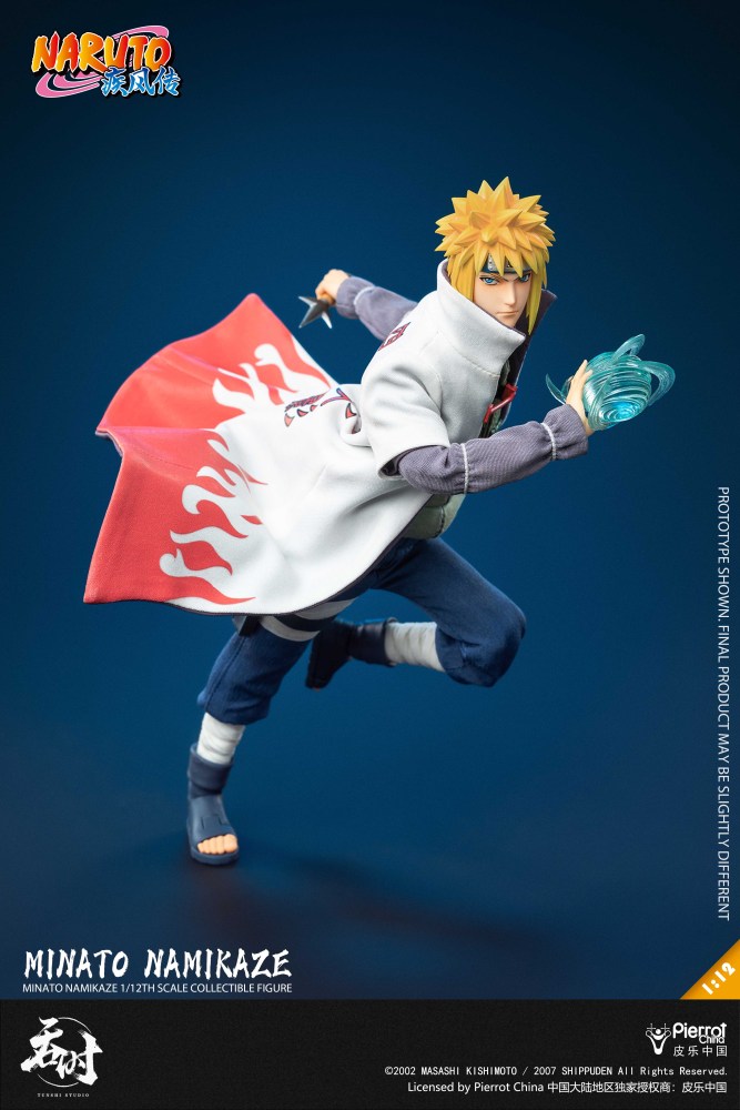【Pre-order】1/12 Tunshi Studio - "Naruto Shippuden" - Minato Namikaze - Officially Licensed action figure