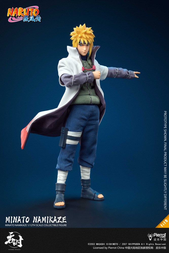 【Pre-order】1/12 Tunshi Studio - "Naruto Shippuden" - Minato Namikaze - Officially Licensed action figure