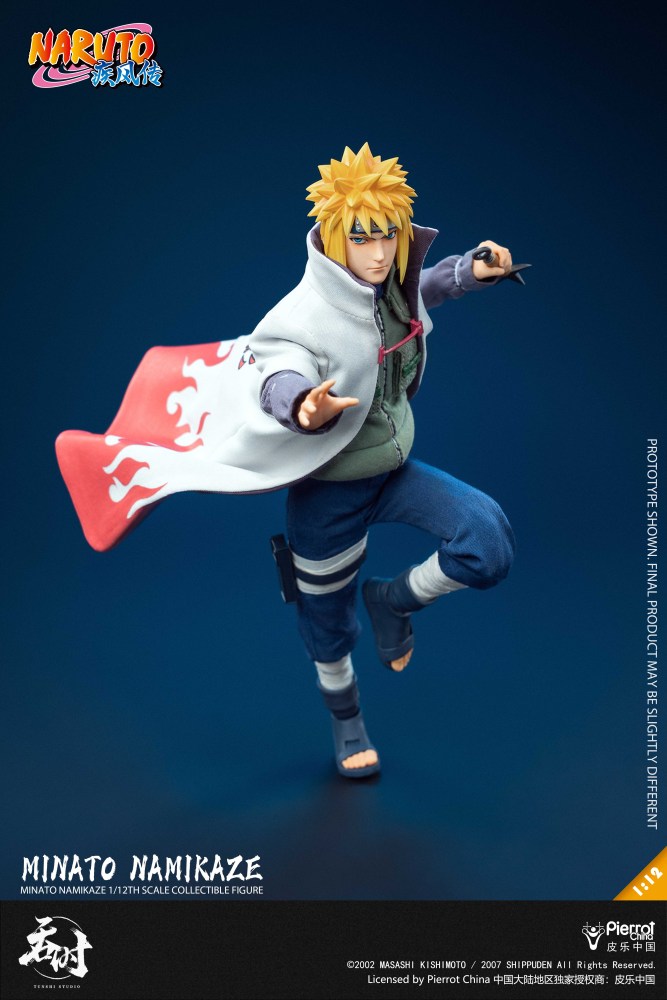 【Pre-order】1/12 Tunshi Studio - "Naruto Shippuden" - Minato Namikaze - Officially Licensed action figure
