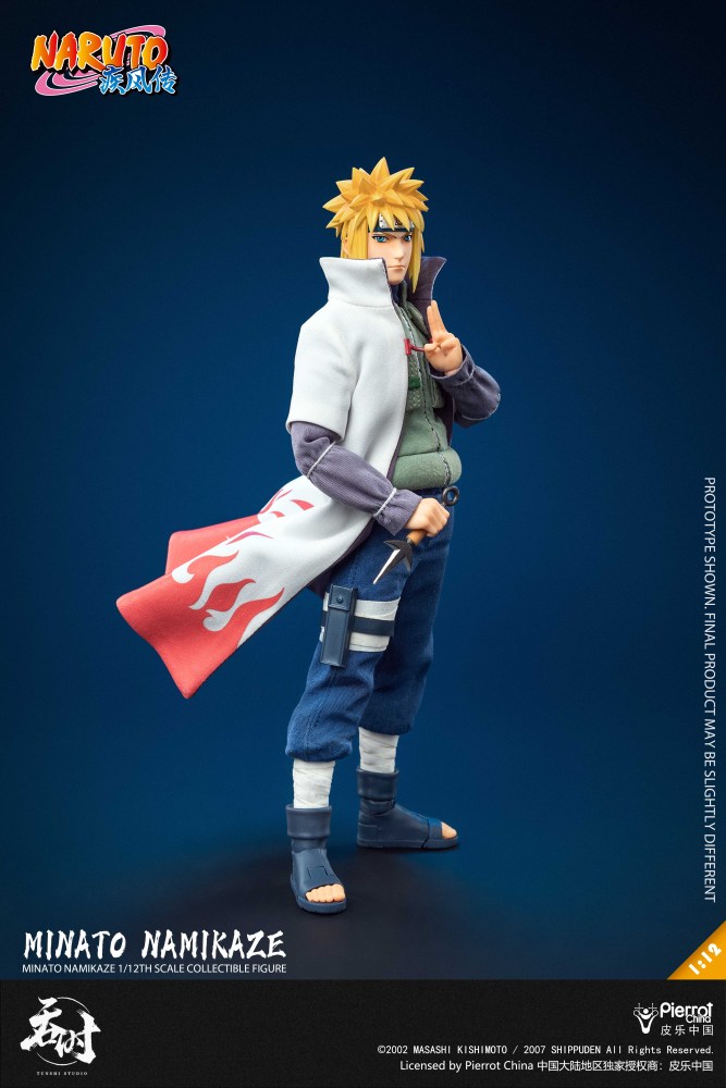 【Pre-order】1/12 Tunshi Studio - "Naruto Shippuden" - Minato Namikaze - Officially Licensed action figure